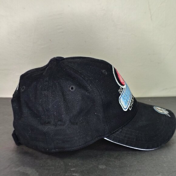 VINTAGE Detroit Red Wings Stanley Cup Champions Hat Cap Strap Back Locker Room - Picture 6 of 13